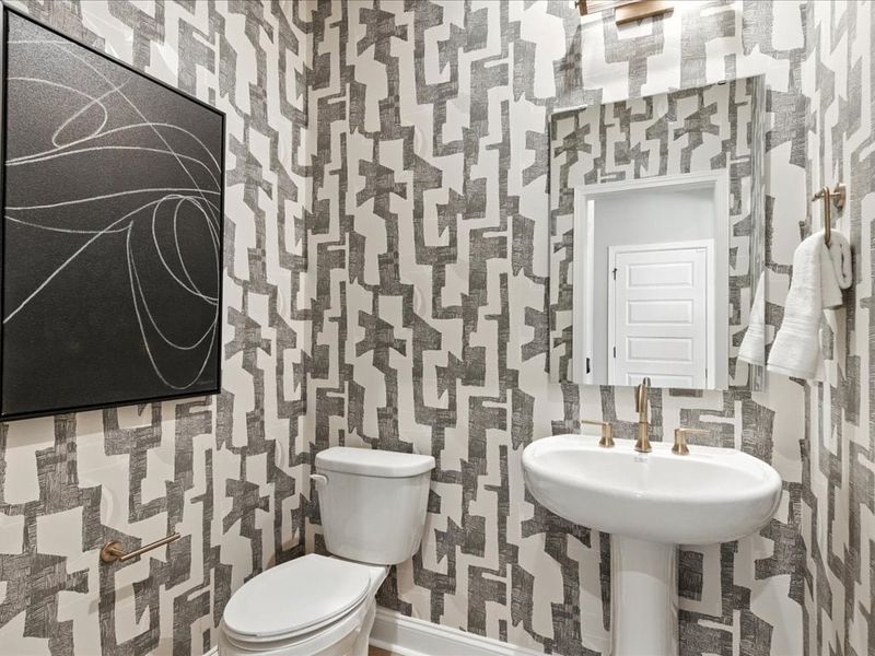 Representative furnished interior of a home built from the Sawyer by Tri Pointe Homes in Grahym at Southbridge, Fort Mill (Image 18).