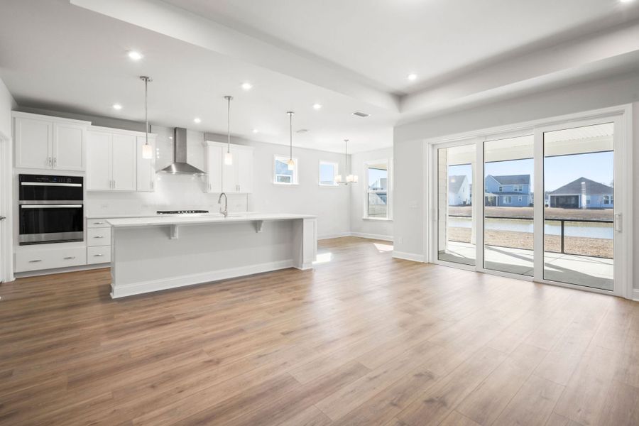 Spacious, unfurnished interior of a new home in Midpoint at New Riverside, Bluffton (Image 22).