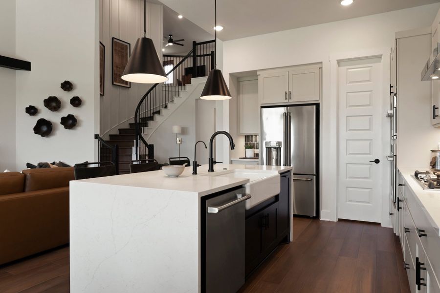 Furnished interior view inside a new home in Lagos Reserve, Manor (Image 28).