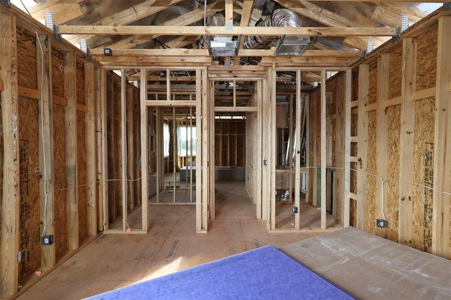 In-progress construction of a new home in Bay Lake Farms, St. Cloud, FL (Image 11).