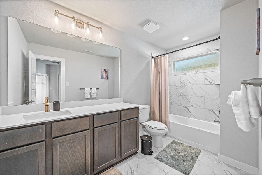 Furnished interior view inside a new home in Morton Creek Ranch, Katy (Image 28).