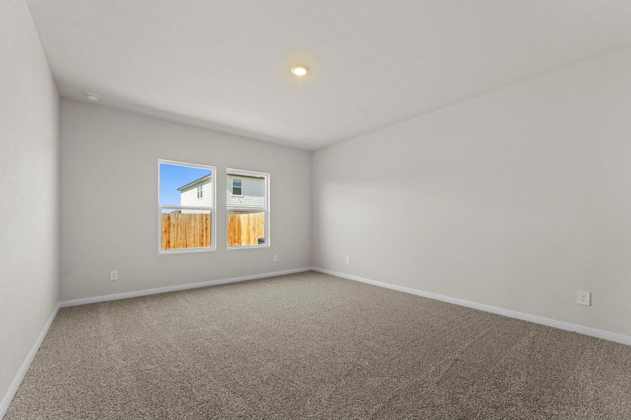 Spacious, unfurnished interior of a new home in Whisper South, San Marcos (Image 18).