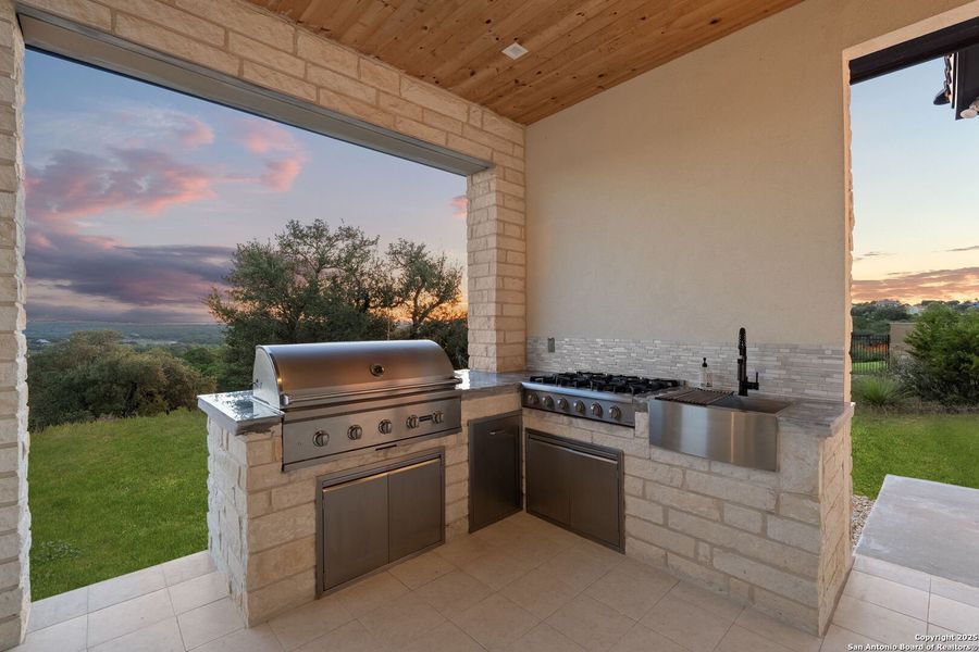 Furnished interior view inside a new home in , Spring Branch (Image 37).