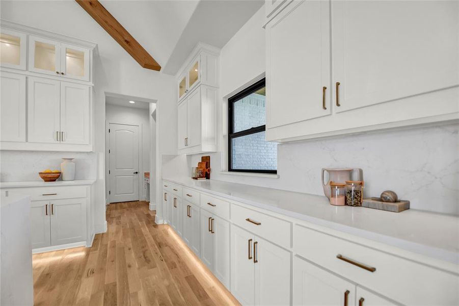 Furnished interior view inside a new home in , Aledo (Image 17).