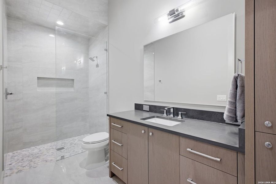 Furnished interior view inside a new home in , San Antonio (Image 7).