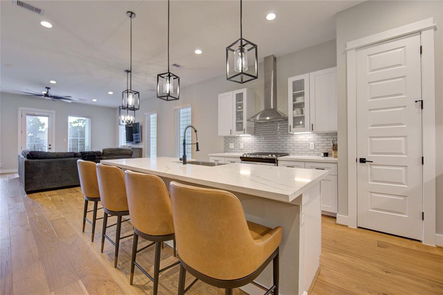 Spacious open floor plan with abundant natural light.
