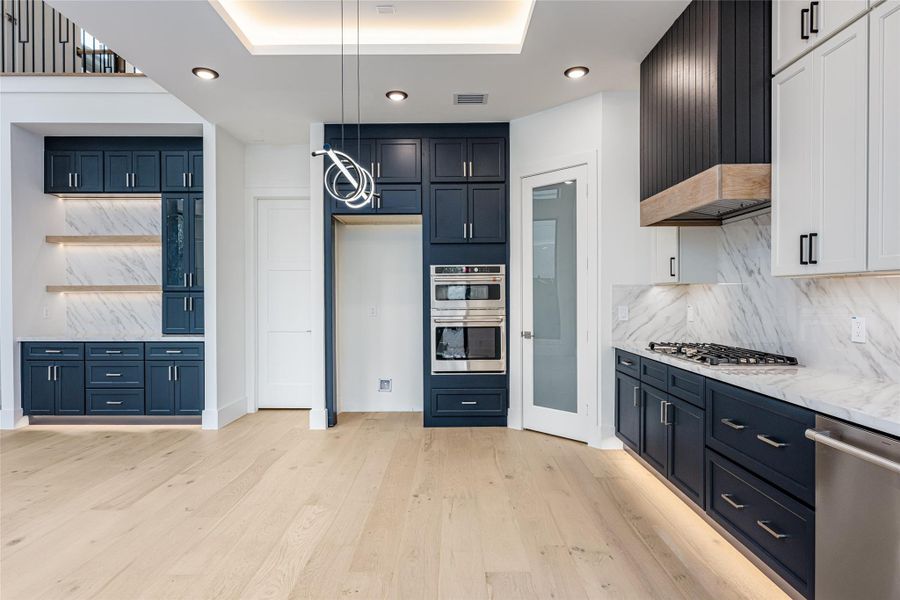 Furnished interior view inside a new home in , Stafford (Image 10).