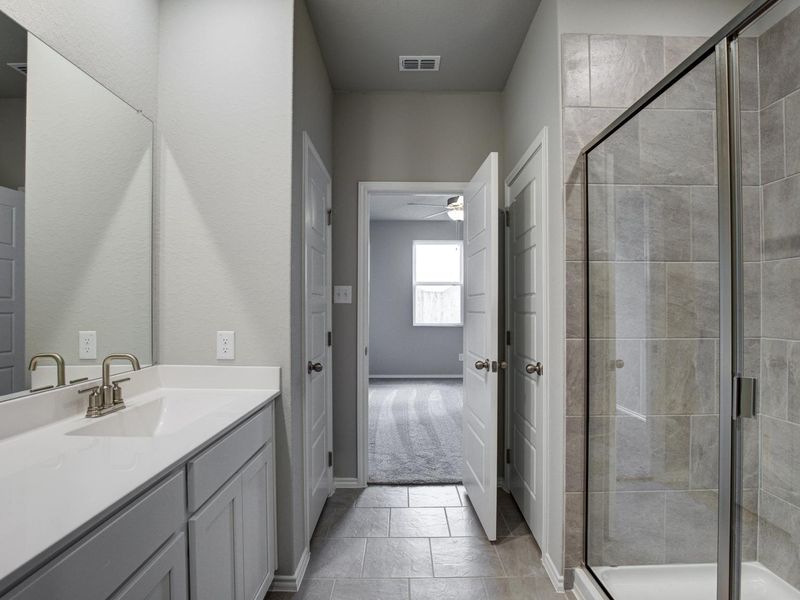 Representative furnished interior of a home built from the The Blanco A by Davidson Homes LLC in Applewhite Meadows, San Antonio (Image 14).