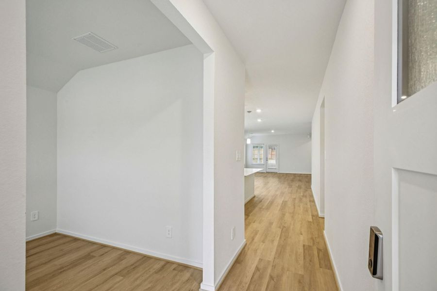 Photo is not of the actual home, but is an inspirational photo of builder’s model home and may depict options, furnishings, and/or decorator features that are not included