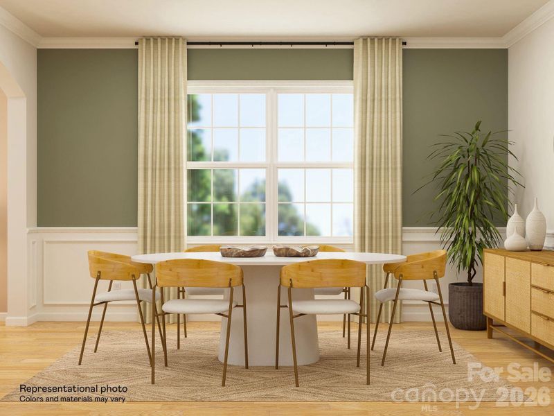 Furnished interior view inside a new home in Harris Mill, Indian Land (Image 4). Furnished interior view inside a new home in Harris Mill, Indian Land (Image 4).