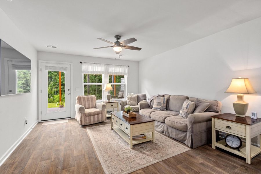 Furnished interior view inside a new home in , Summerville (Image 30).