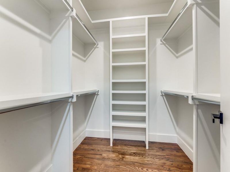 Huge Primary Closet