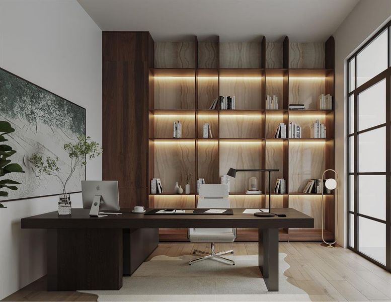 Furnished interior view inside a new home in , Southlake (Image 4). Furnished interior view inside a new home in , Southlake (Image 4).