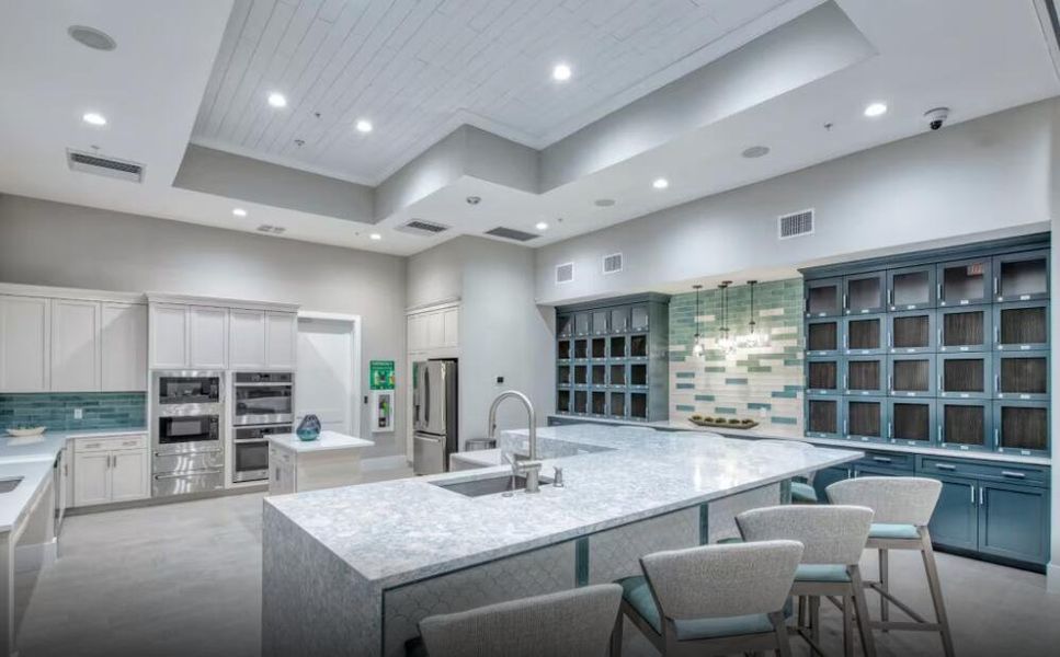 Furnished interior view inside a new home in , Port St. Lucie (Image 16).