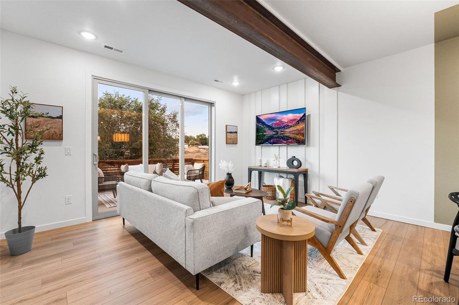 Furnished interior view inside a new home in , Arvada (Image 4).