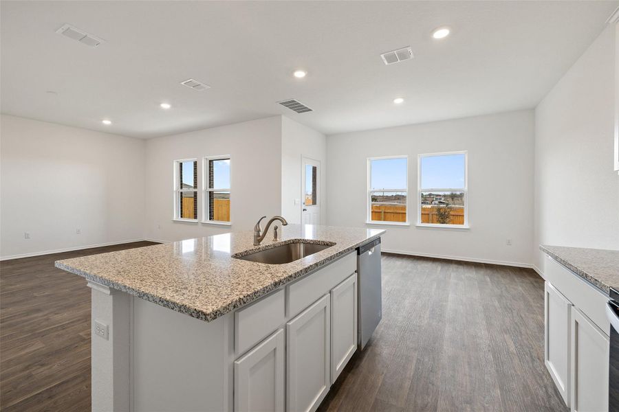 Furnished interior view inside a new home in Palomino, Manor (Image 10).