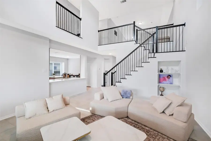 Furnished interior view inside a new home in , Katy (Image 7).