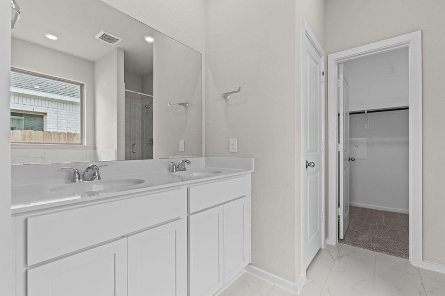 Furnished interior view inside a new home in Windrose Green, Angleton (Image 9).