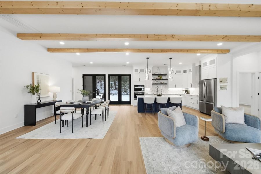 Furnished interior view inside a new home in , Bethlehem (Image 18).