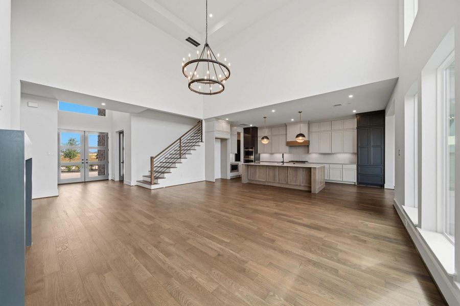 Furnished interior view inside a new home in Legacy, League City (Image 11).