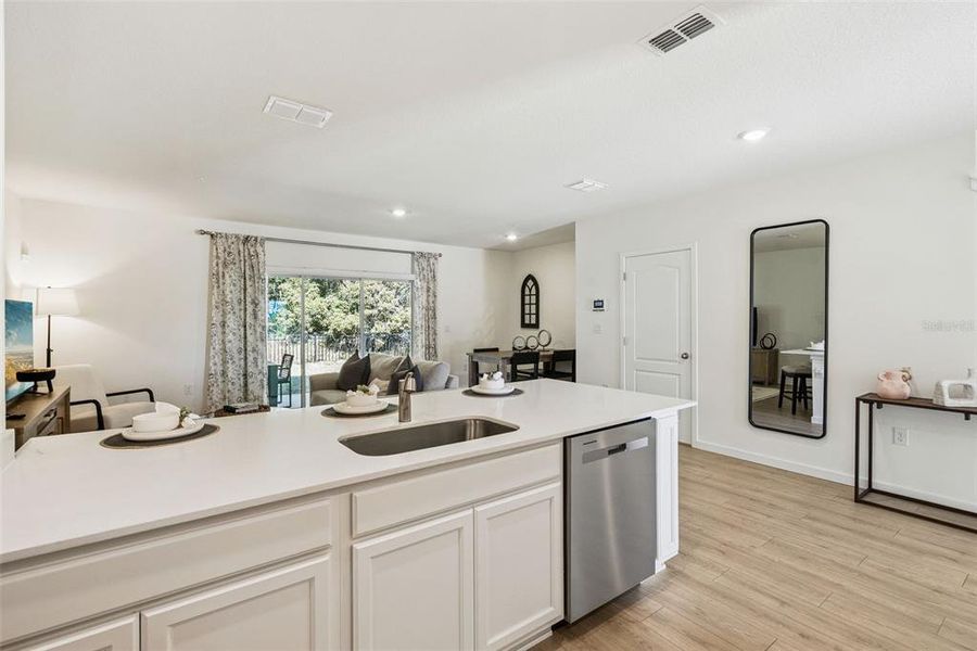 Furnished interior view inside a new home in Oak Pointe, Apopka (Image 9).