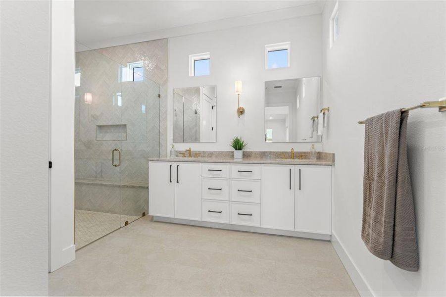 Furnished interior view inside a new home in , Tampa (Image 7).