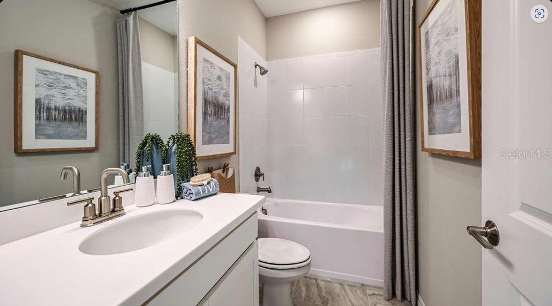 Furnished interior view inside a new home in Indigo Creek, Apollo Beach (Image 21).