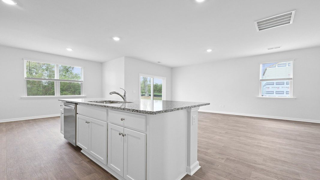 Furnished interior view inside a new home in Lakeview at Kitfield, Moncks Corner (Image 4).