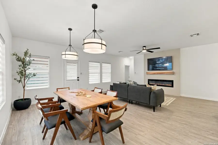 Furnished interior view inside a new home in Sage Meadows, St. Hedwig (Image 18).