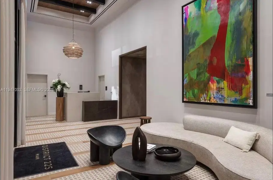 Furnished interior view inside a new home in , Miami (Image 7).