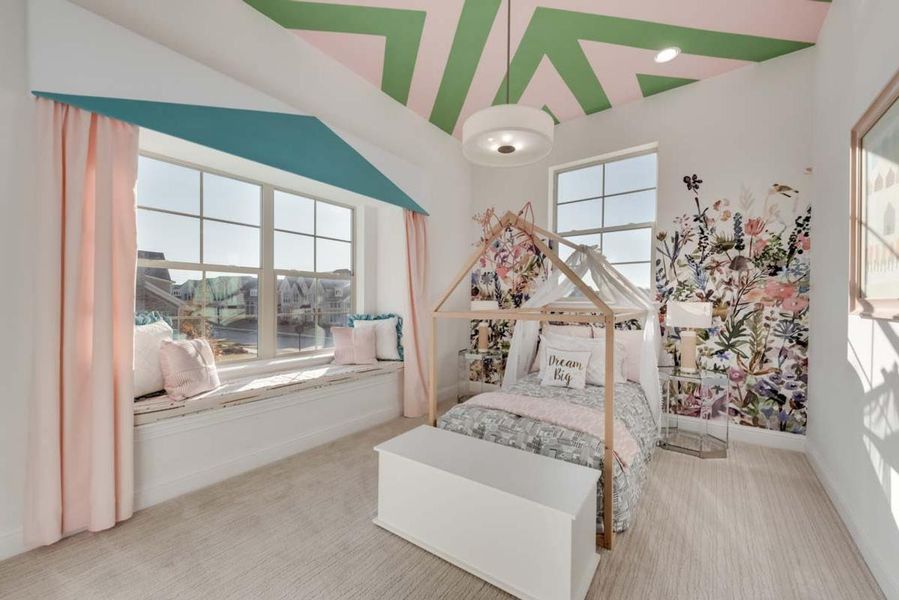 Representative furnished interior of a home built from the Lake Forest by Grand Homes in Grand Oaks, Celina (Image 25).