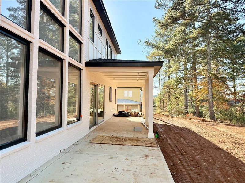 Exterior details and patio area of a home in , Lawrenceville (Image 4). Exterior details and patio area of a home in , Lawrenceville (Image 4).