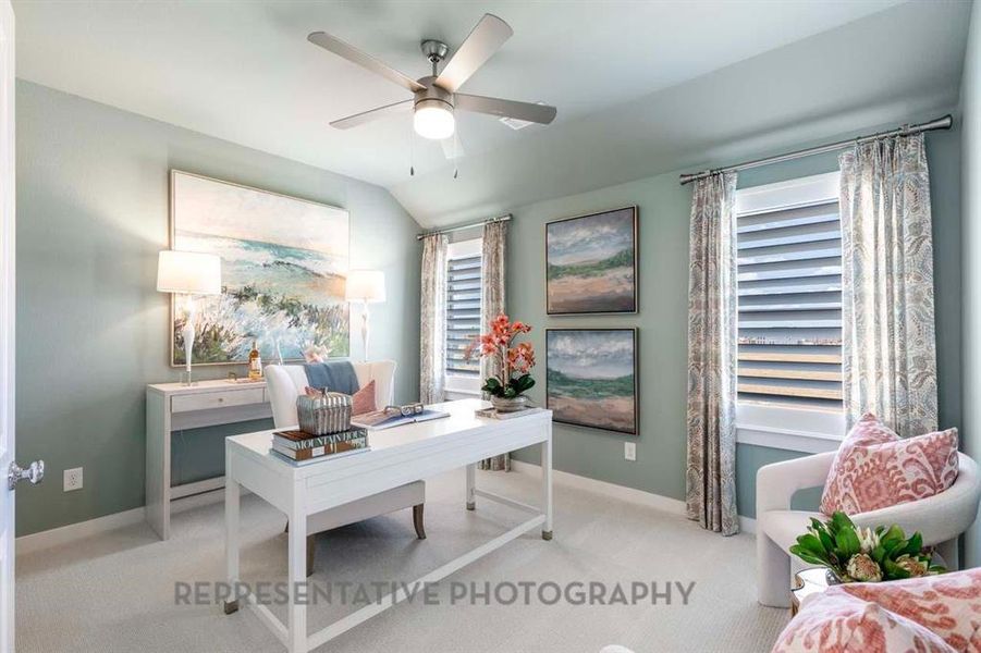 Furnished interior view inside a new home in Heritage Ranch, Sherman (Image 14).