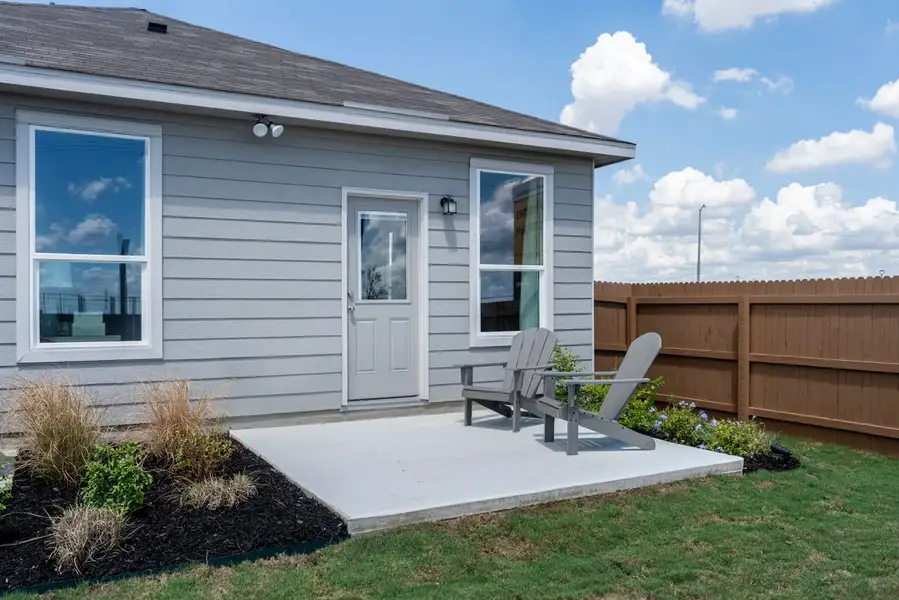 Rear patio Rear patio