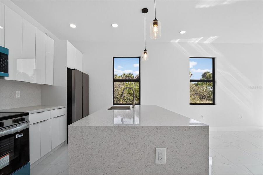 Furnished interior view inside a new home in , Rotonda West (Image 18).