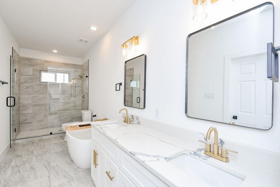 Furnished interior view inside a new home in , Houston (Image 4). Furnished interior view inside a new home in , Houston (Image 4).