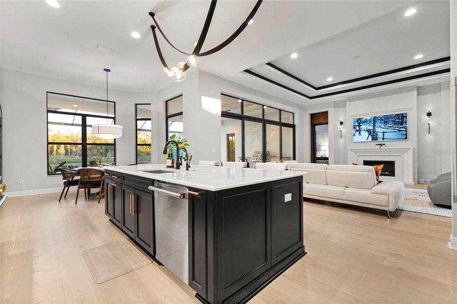 Furnished interior view inside a new home in , Sarasota (Image 56).