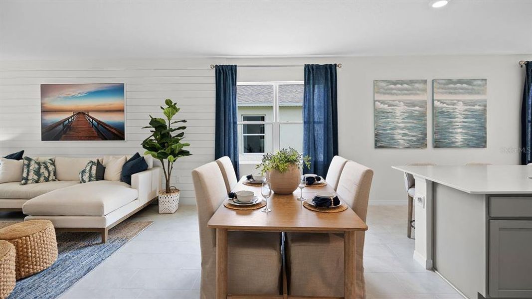 Furnished interior view inside a new home in Bradbury Creek, Haines City (Image 17).
