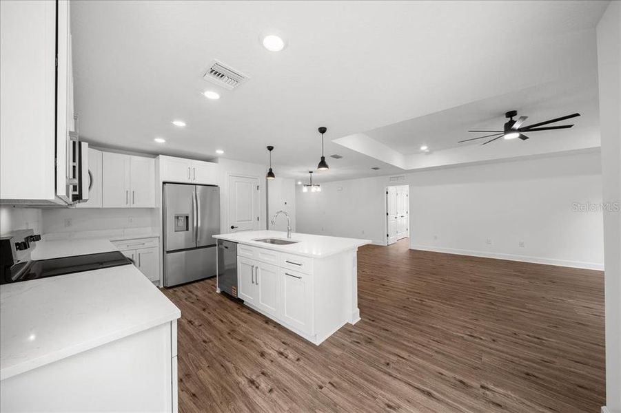 Furnished interior view inside a new home in , Weeki Wachee (Image 6).