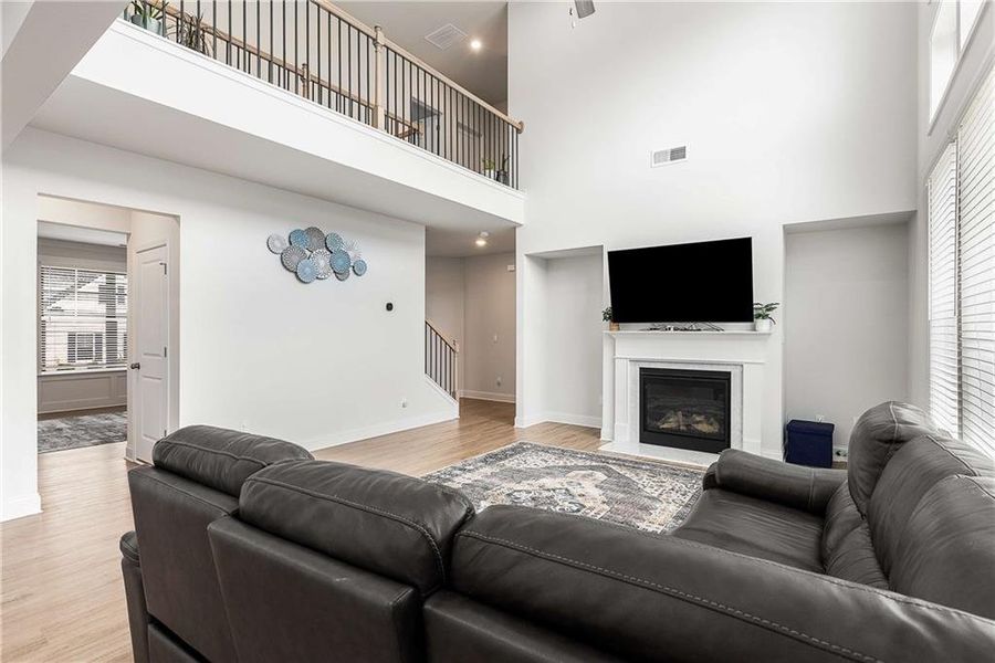 Furnished interior view inside a new home in Carmichael Farms, Canton (Image 13).
