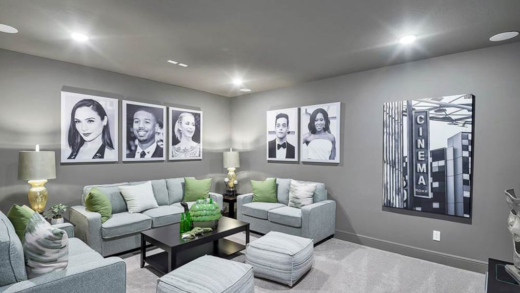 Representative furnished interior of a home built from the Calypso by Taylor Morrison in Avalon at Friendswood, Friendswood (Image 21).