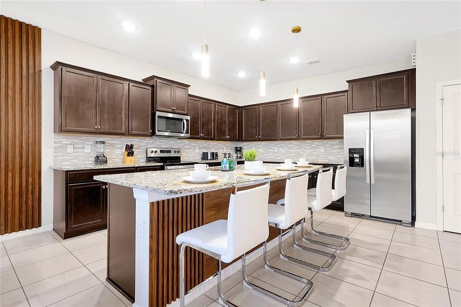 Furnished interior view inside a new home in Windsor Island Resort, Davenport (Image 39).