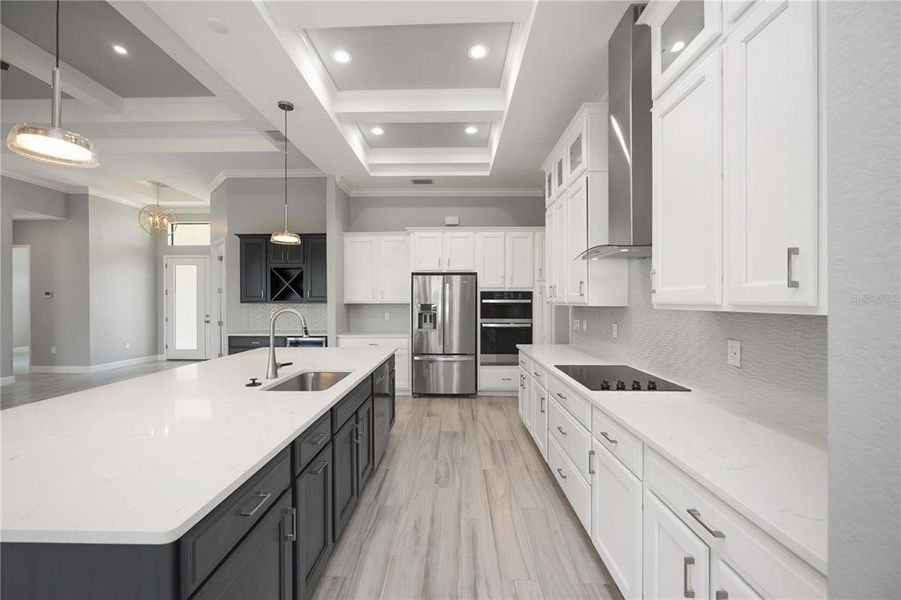 Furnished interior view inside a new home in , Punta Gorda (Image 6).