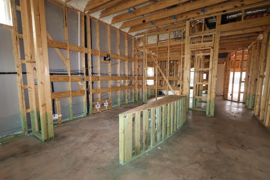 In-progress construction of a new home in Harvest Green - Reserve Collection, Richmond, TX (Image 6).