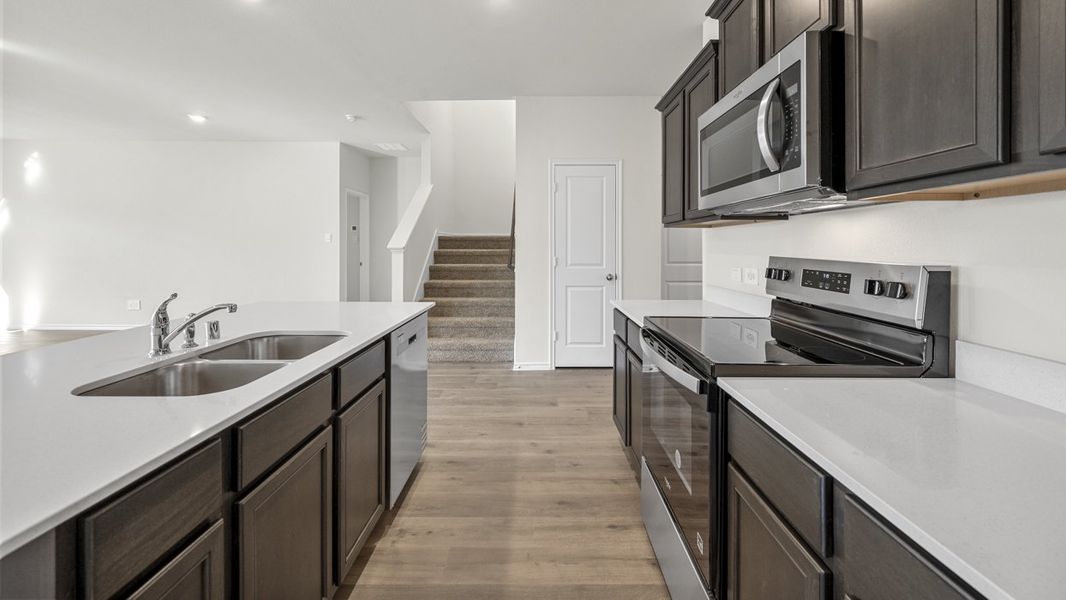 Representative furnished interior of a home built from the Midland by D.R. Horton in Cottonwood, Dorchester (Image 4).
