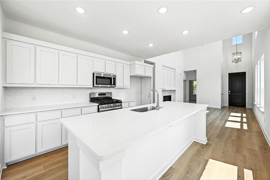 Furnished interior view inside a new home in Talia, Mesquite (Image 4).