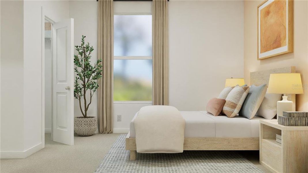 Furnished interior view inside a new home in , Kissimmee (Image 11).