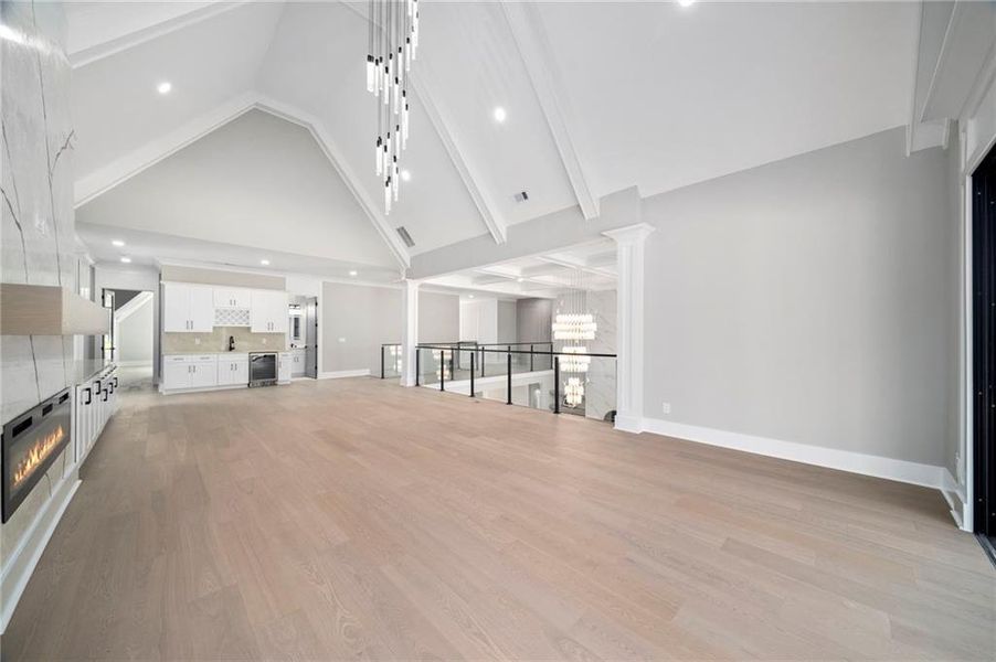Spacious, unfurnished interior of a new home in , Suwanee (Image 71).