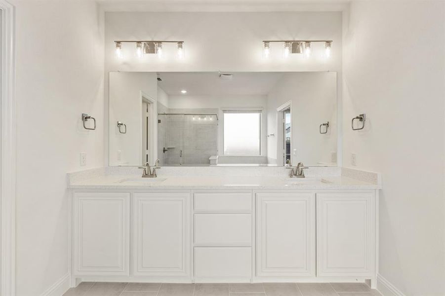 Furnished interior view inside a new home in Wildflower Ranch 60-65, Fort Worth (Image 19).