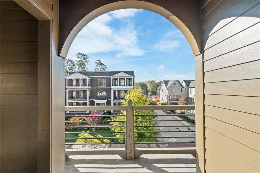 Exterior details and patio area of a home in , Alpharetta (Image 3).
